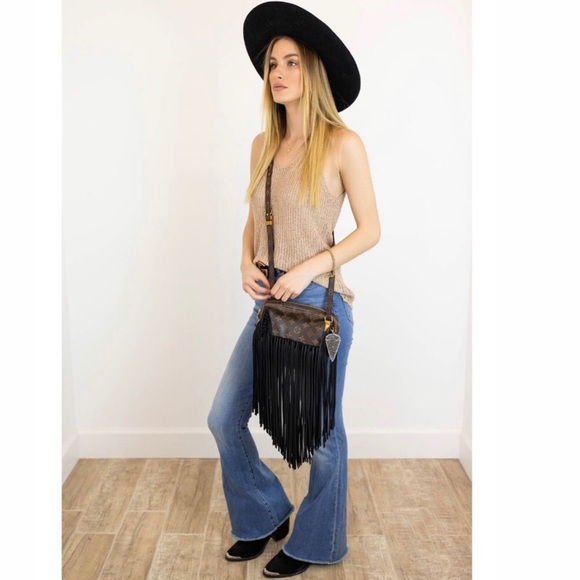 Louis Vuitton Handbags - Louis Vuitton Fringe Boho Fringe Crossbody Bag